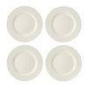 Mikasa Cranborne Stoneware Side Plates, Set of 4, 21cm, Cream