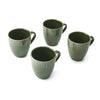 Mikasa Jardin Stoneware Mugs, Set of 4, 420ml, Green image 3