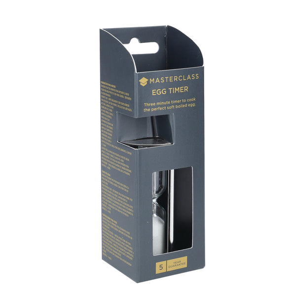 MasterClass Stainless Steel Traditional Three Minute Timer image 4