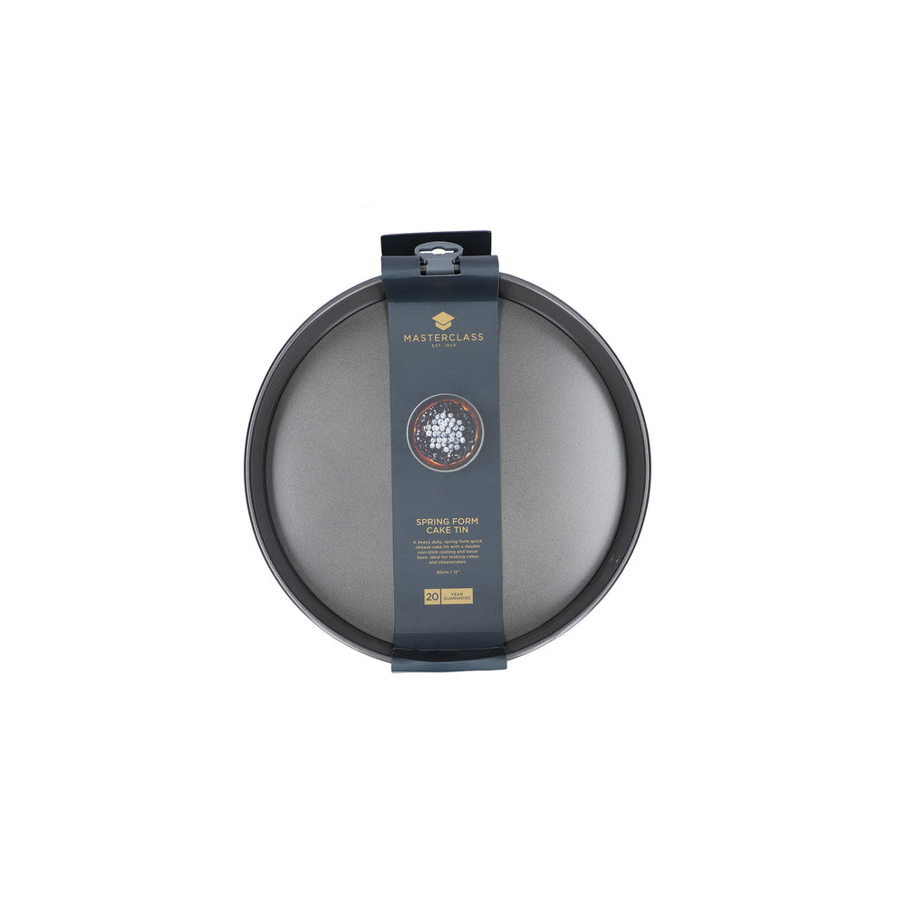 MasterClass Non-Stick Loose Base Springform Cake Pan, 30cm