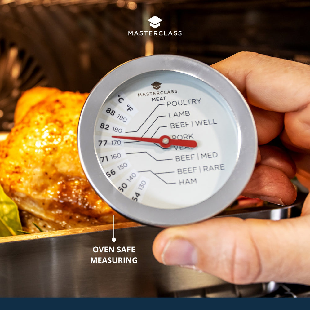 MasterClass Large Stainless Steel Meat Thermometer