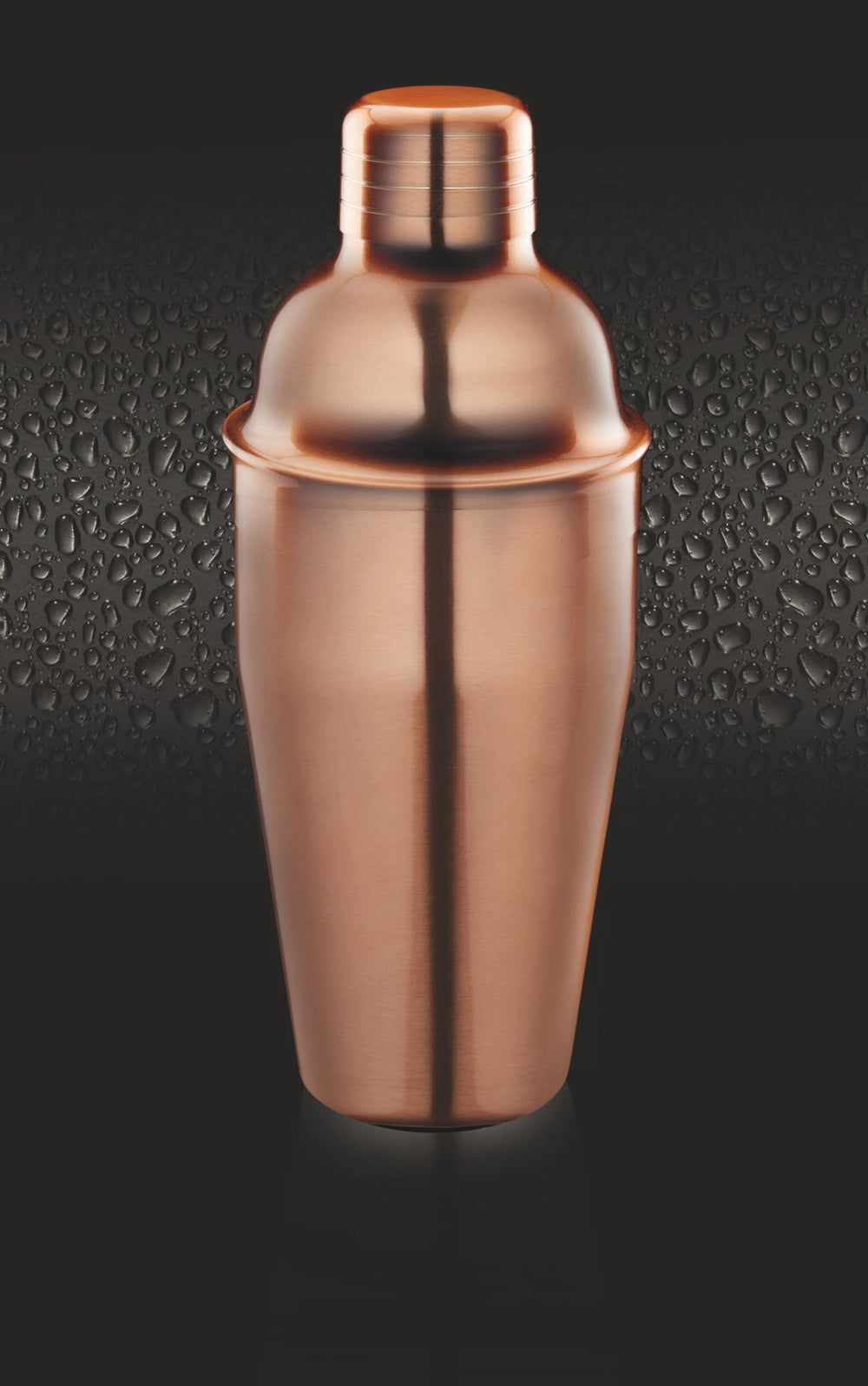 BarCraft Copper Finish 500ml Cocktail Shaker