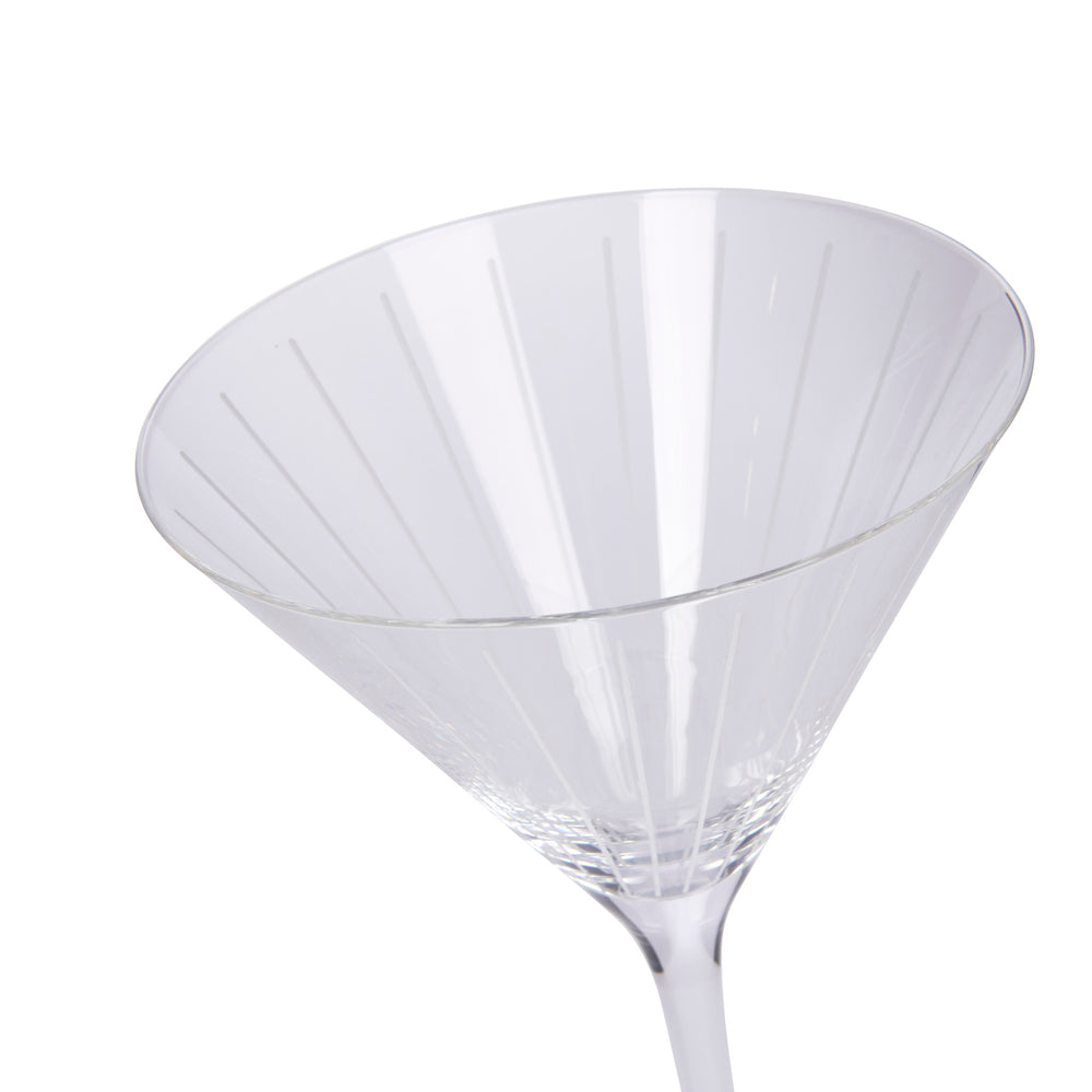 Mikasa Cheers Set of 4 Martini Glasses