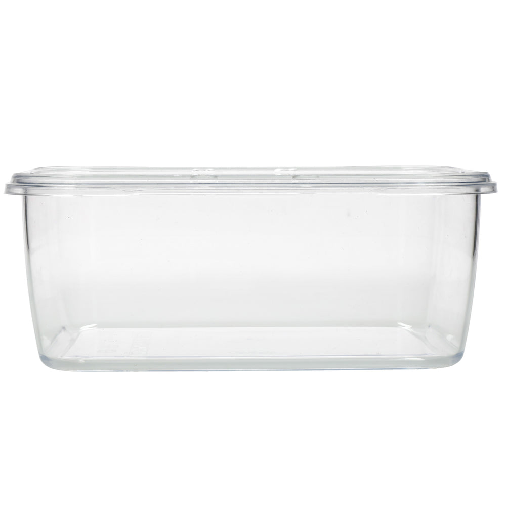 MasterClass Eco-Snap 800ml Recycled Plastic Food Storage Container - Rectangular