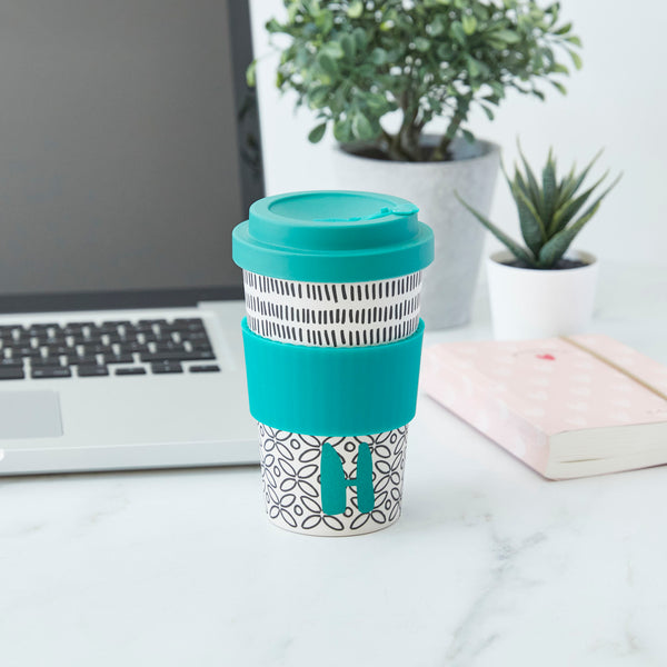 KitchenCraft 410ml Bamboo A to Z Letter 