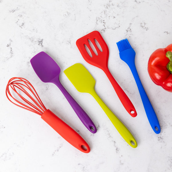 Colourworks 5-Piece Mini Silicone Utensil Set image 7