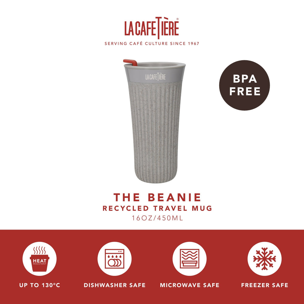La Cafetière The Beanie Reusable Coffee Cup, 450ml