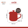La Cafetière Loose Leaf 2-Cup Glass Teapot, 550ml image 8