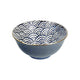 12pc Porcelain Bowl Set including 6x Seigaiha Border Miso Serve Bowls and 6x Rice Bowls - Satori
