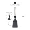 MasterClass Soft Grip Stainless Steel Short Turner - 30 cm image 8
