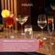 Mikasa Treviso Crystal Stemless Wine Glasses, Set of 4, 350ml