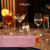 Mikasa Treviso Crystal Stemless Wine Glasses, Set of 4, 350ml
