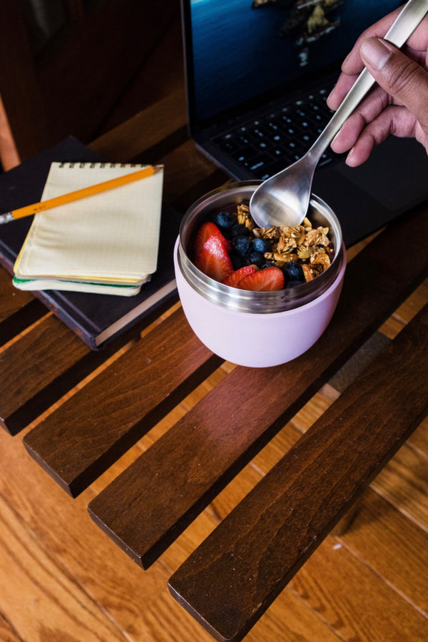 Pink Topaz S’well Eats 2-in-1 Food Bowl, 636ml image 2