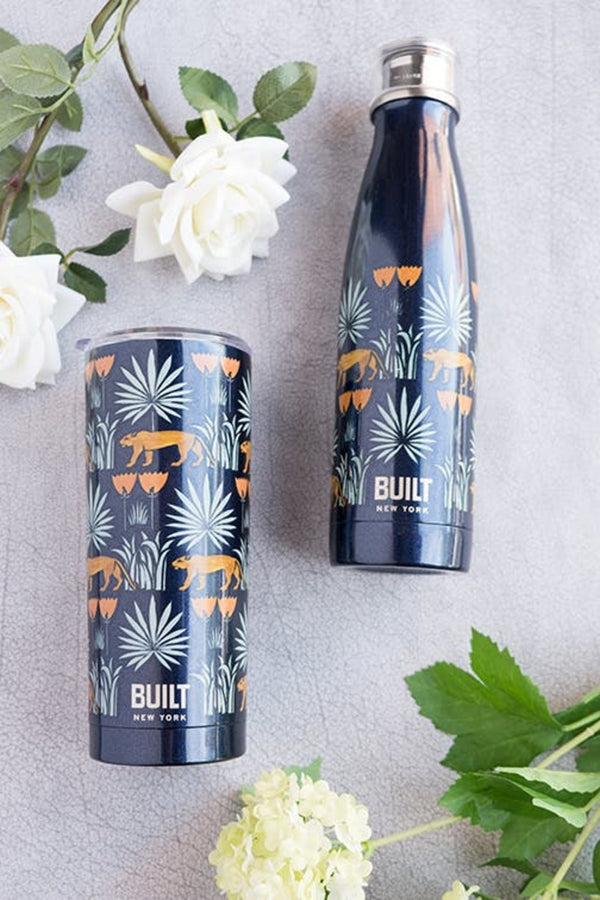 Built V&A 500ml Double Walled Stainless Steel Water Bottle Lioness image 8