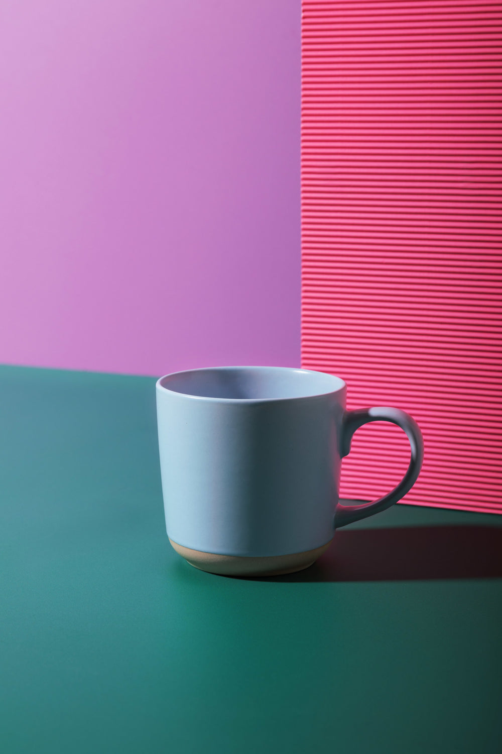 La Cafetière Ceramic Mug, Sky Blue, 350ML