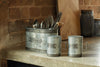 Industrial Kitchen Galvanised Metal Salt Dispenser Pot image 5