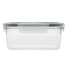 MasterClass Eco-Snap 1.5L Recycled Plastic Food Storage Container - Rectangular
