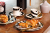 Mikasa Luxe Deco China Espresso Cups and Saucers, Set of 2, 100ml image 7