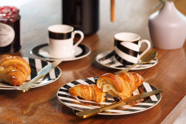 Mikasa Luxe Deco China Espresso Cups and Saucers, Set of 2, 100ml image 7