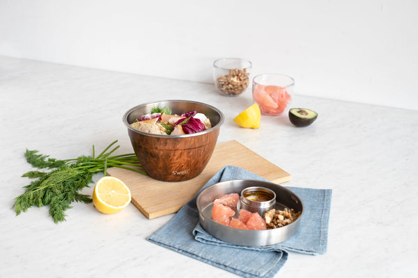 S'well Teakwood Salad Bowl Kit, 1.9L image 2