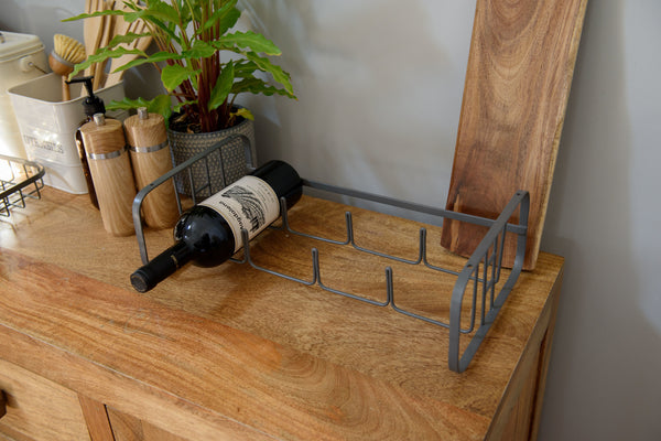 KitchenCraft Living Nostalgia Stackable Bottle Rack, Iron Wire image 3