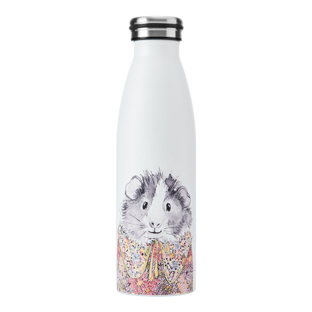 Mikasa Tipperleyhill Guinea Pig Double-Walled Stainless Steel Water Bottle, 500ml image 1