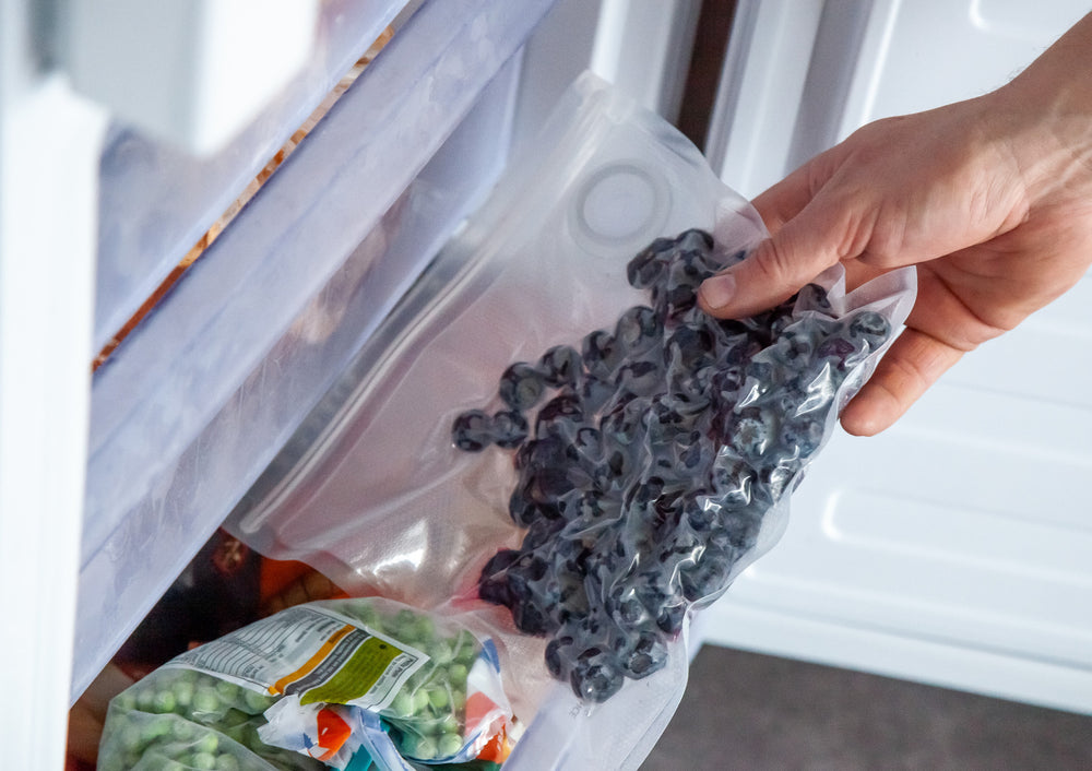 MasterClass Set of 5 Reusable Food Vacuum Sealer Bags for MCVACBAGSET, Polyethylene