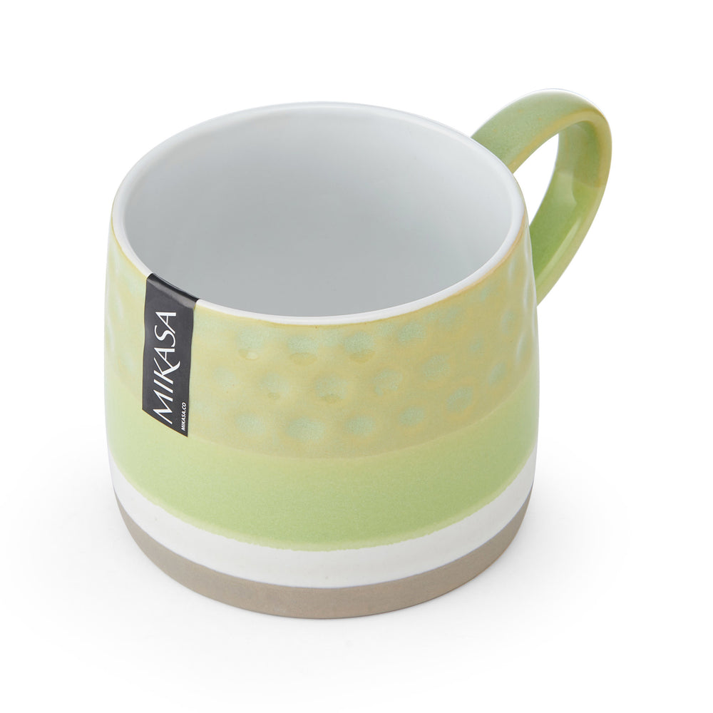Mikasa Green Textured Ombre Mug, 320ML