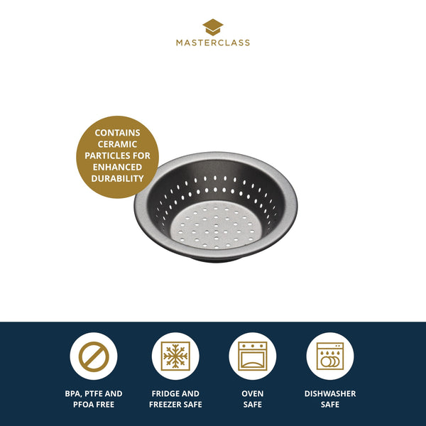MasterClass Crusty Bake Non-Stick Individual Round Pie Dish, 10cm image 9