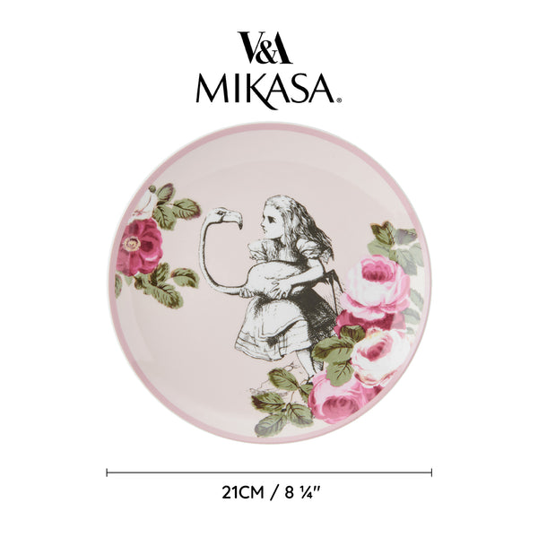 Mikasa and the V&A Alice In Wonderland Bone China Side Plates, Set of 4, 21cm image 8