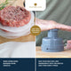 MasterClass Spring-Form Burger Maker with 100 Wax Discs