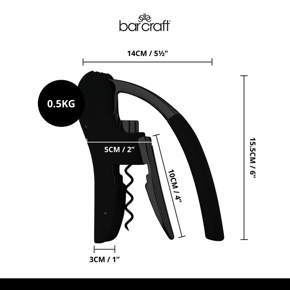BarCraft Lever-Arm Power Arc Corkscrew