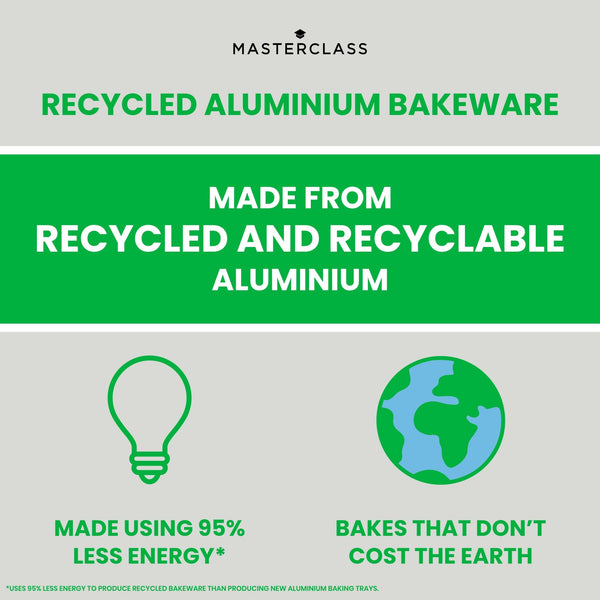 MasterClass Recycled Aluminum Large Baking Tray, 40x27cm image 11