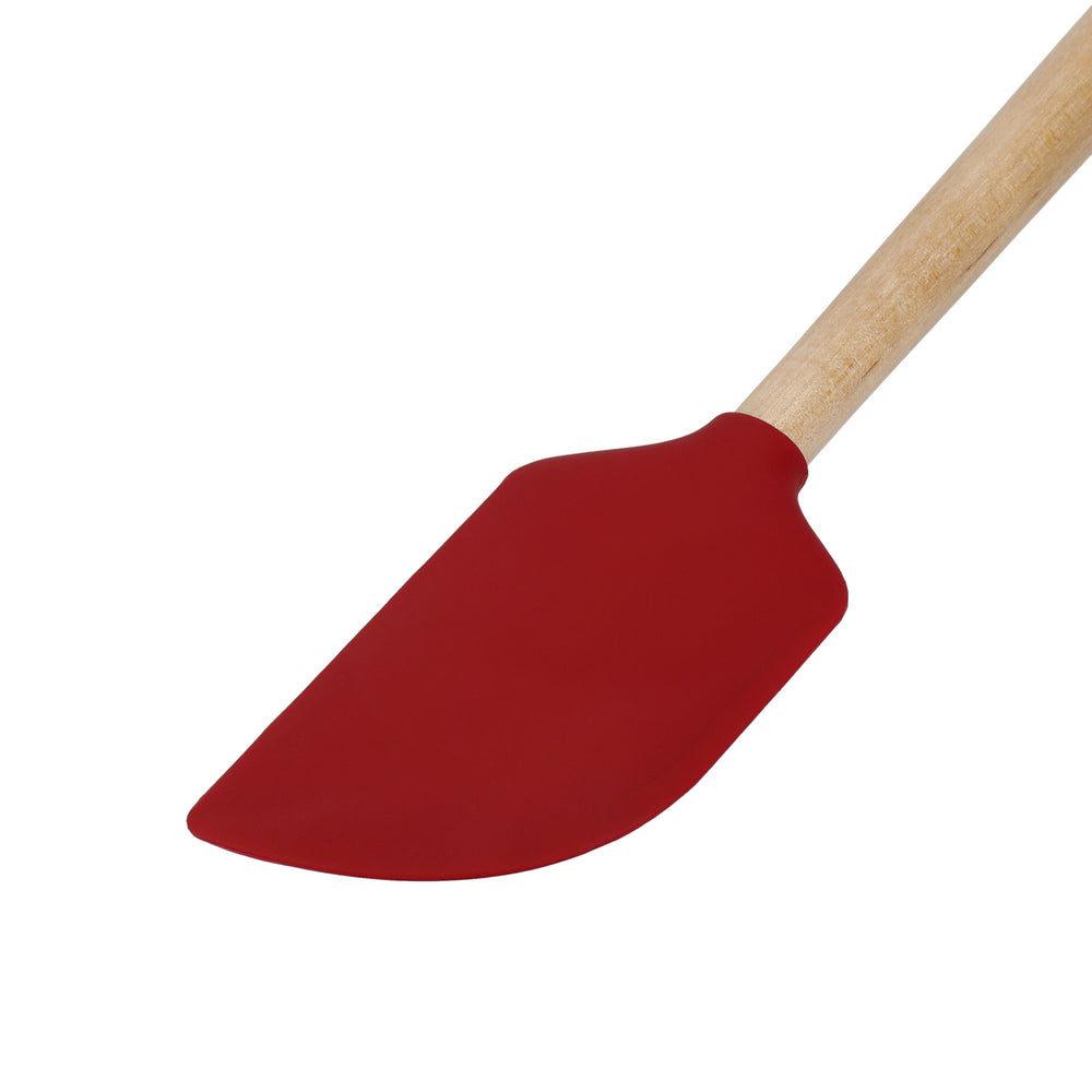 KitchenAid Birchwood Scraper Spatula - Empire Red