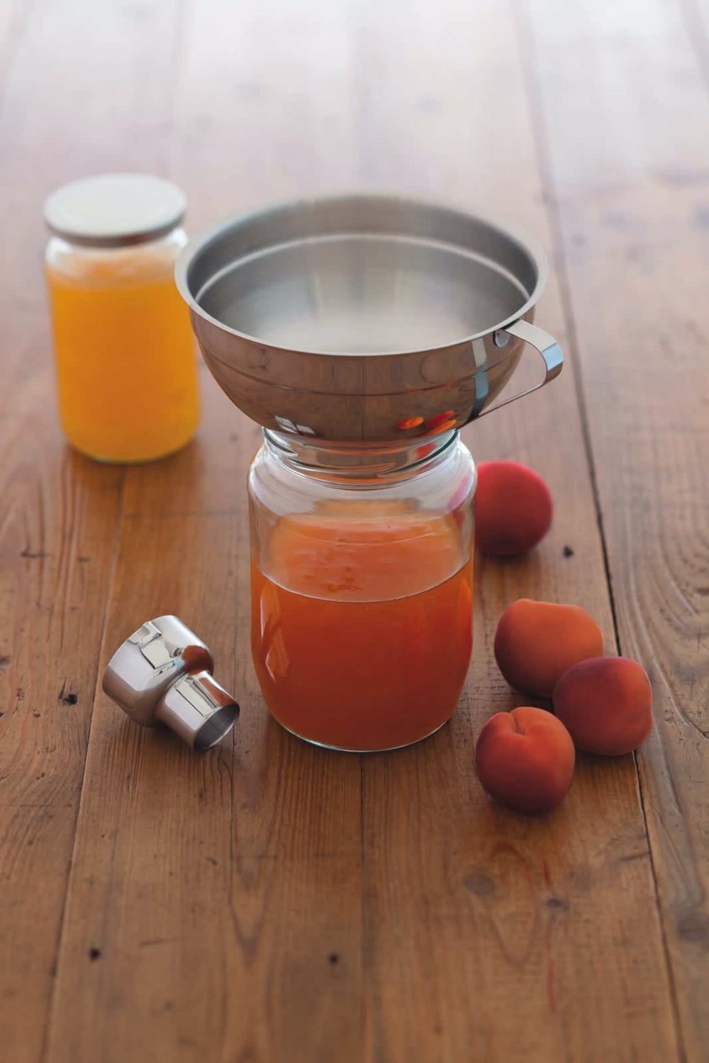 Home Made Stainless Steel Adjustable Jam Funnel