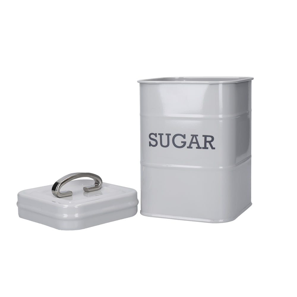 Living Nostalgia French Grey Sugar Tin