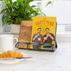 Industrial Kitchen Metal / Wooden Cookbook Stand & Tablet Holder image 6