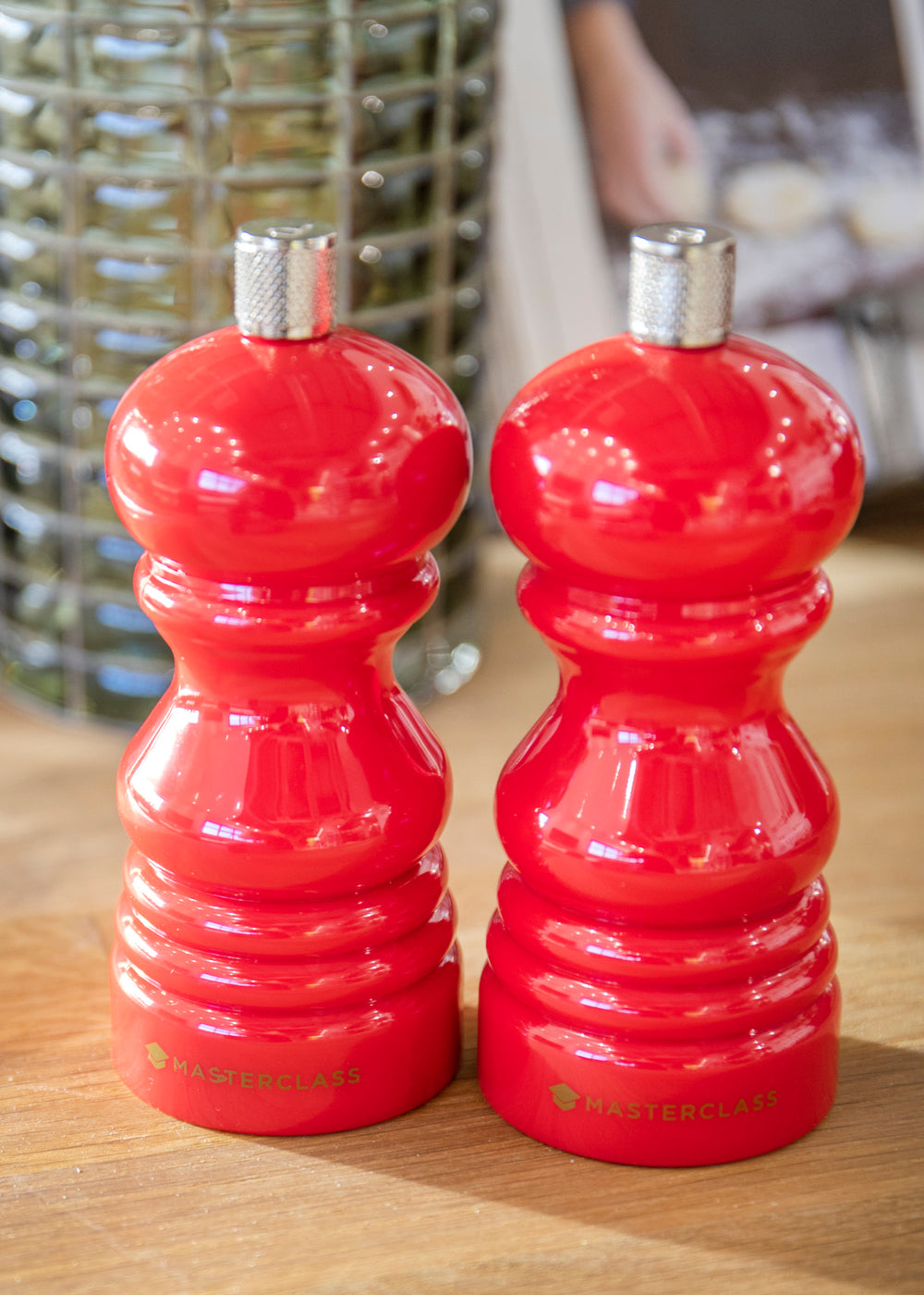 MasterClass Salt or Pepper Mill (12cm) - Red