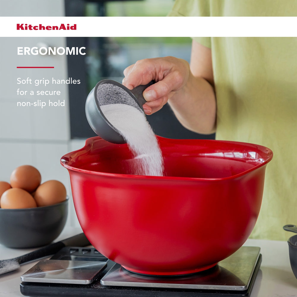 KitchenAid 4pc Measuring Cup Set - Charcoal Grey