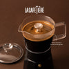 La Cafetière Verona Glass Espresso Maker - 6 Cup, Black