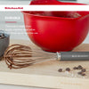KitchenAid Soft Grip Utility Whisk - Charcoal Grey image 9