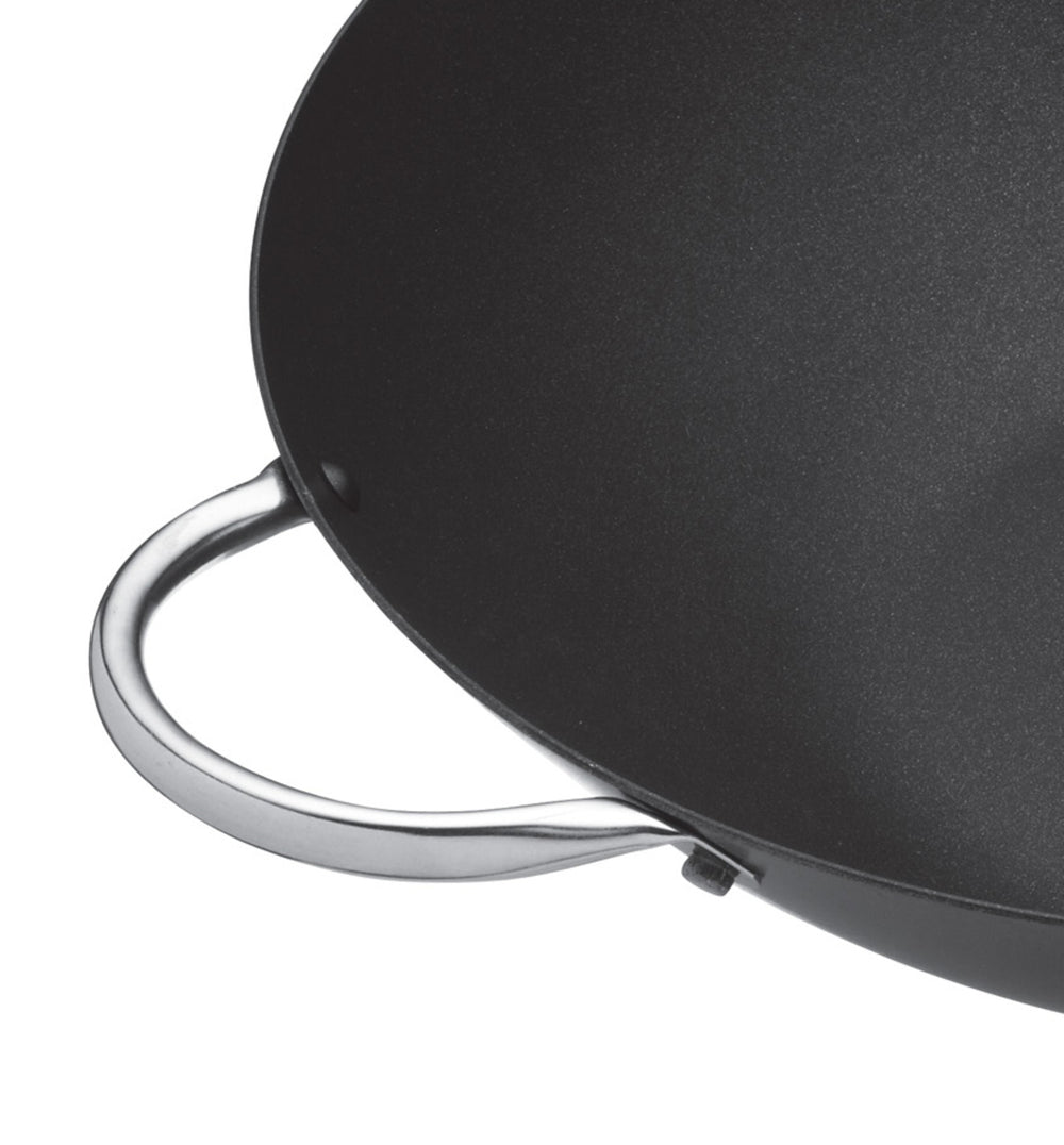 MasterClass Carbon Steel Wok, 35.5cm