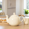 London Pottery Farmhouse 6 Cup Teapot Ivory image 2