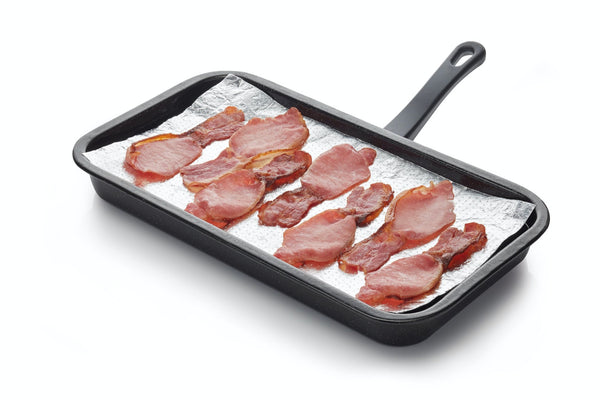 KitchenCraft Pack of 10 Fat Absorbing Grill Liners image 2