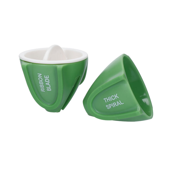 Farberware Fresh Hand-Held Spiralizers for Easy Low-Carb Diet Food, Plastic (Set of 2) image 4