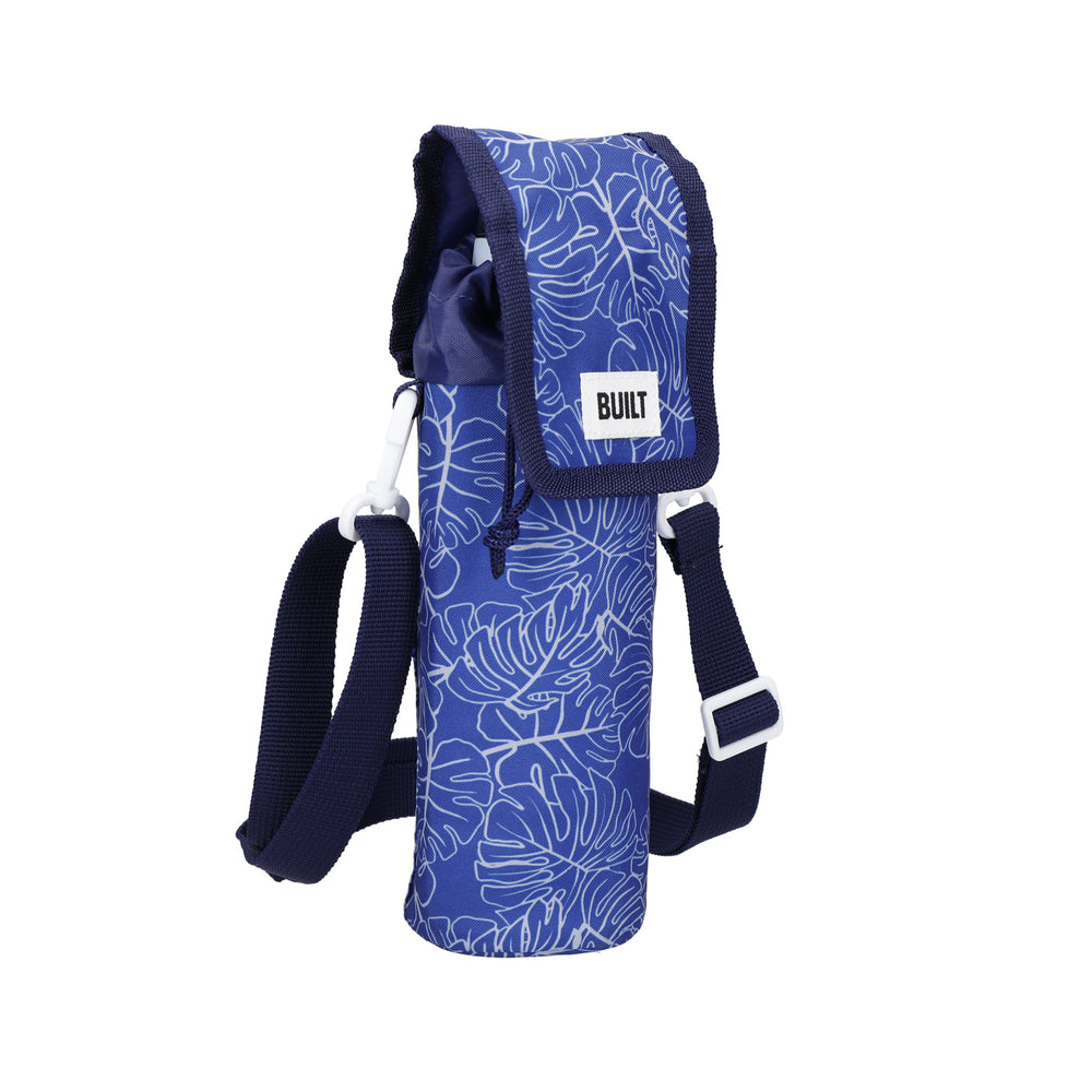 BUILT Insulated Bottle Bag with Shoulder Strap and Food-Safe Thermal Lining - 'Abundance'