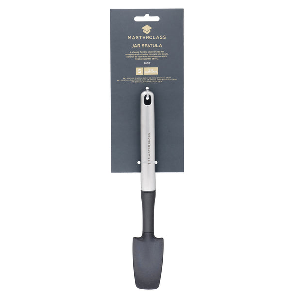 MasterClass Soft Grip Stainless Steel Jar Spatula - 28 cm image 4