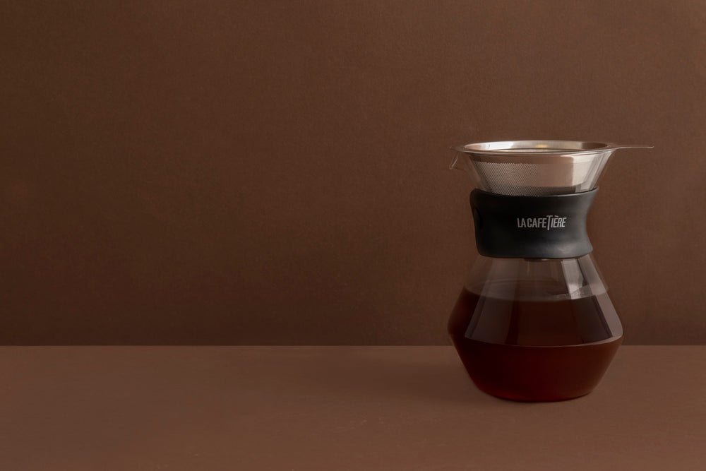 La Cafetière Glass Coffee Dripper and Carafe - 3 Cup