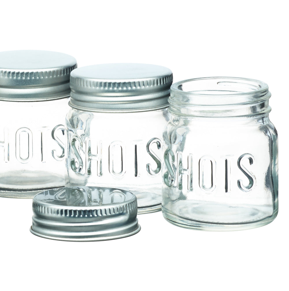 BarCraft Mini Glass Drinks Jars