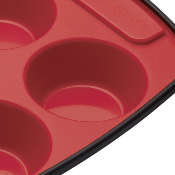 MasterClass Smart Silicone Flexible Six Hole Pan image 8